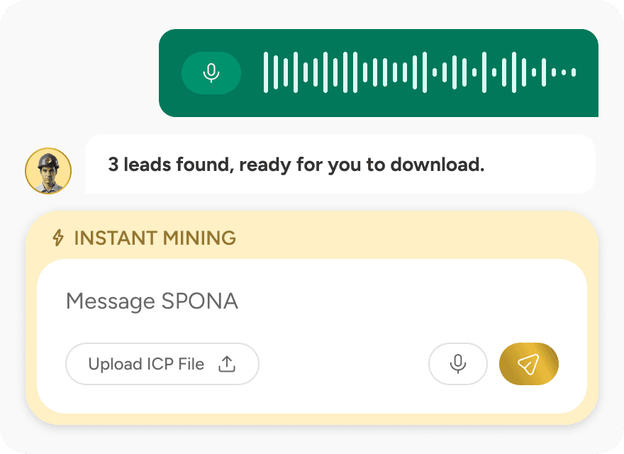 Use SPONA Instant Mining